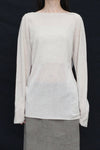 SWAYING 24 Autumn and Winter Wool Blended One-shoulder Lamb Leg Sleeve Top SW-SW24AW1T14-MX SW-SW24AW1T13 Beixing